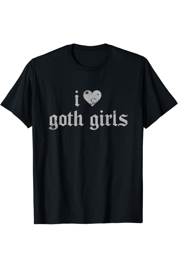 I Heart Goth Girls T-Shirt