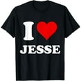thumbnail image 1 of I Heart Jesse I Love Jesse T-Shirt, 1 of 3