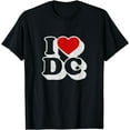 thumbnail image 1 of I Heart Love DC Washington D.C. T-shirt Souvenir Gift, 1 of 3