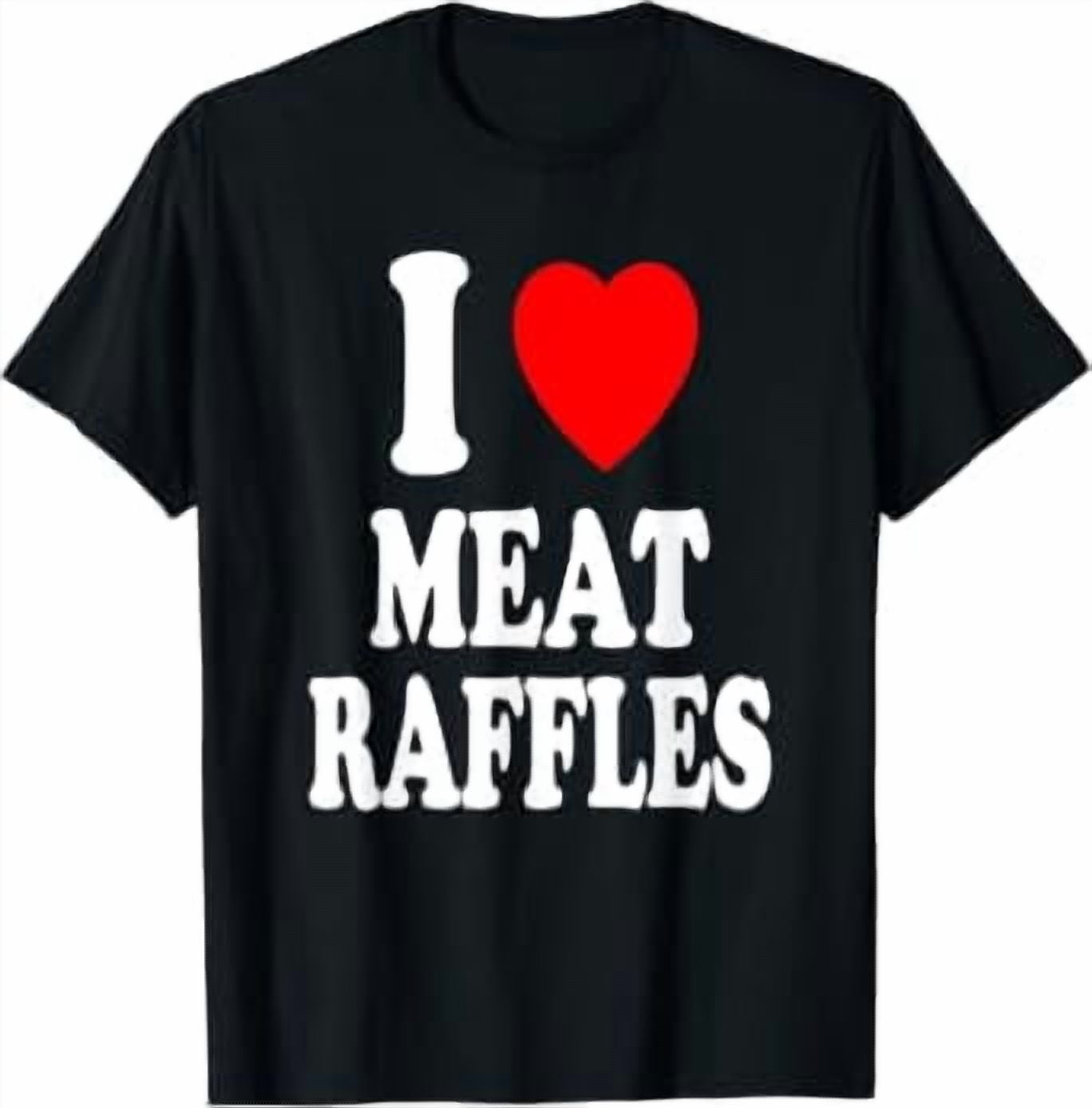 Flash Raffle Items I Heart Love Meat Raffles Meat Draw Drawing Fundraiser Classic Theme ...