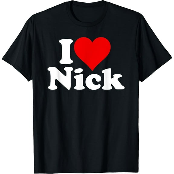 I Heart Love Nick Nicholas T-Shirt