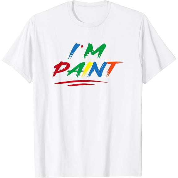 I Heart Love To Finger Paint I'm Paint Cute Couple Valentine T-Shirt100% cotton