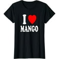 thumbnail image 1 of I Heart Mango Favorite Fruit Tropical T-Shirt, 1 of 3