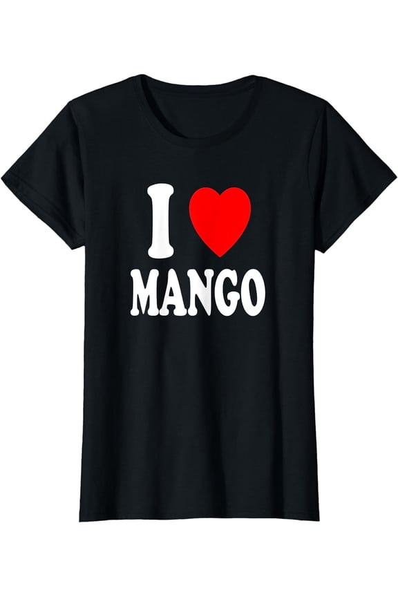 I Heart Mango Favorite Fruit Tropical T-Shirt