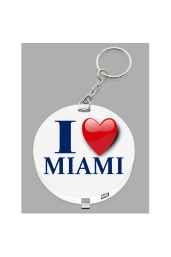 I Heart Miami (v2) Power Bank Key-Chain