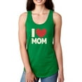 thumbnail image 1 of I Heart Mom Big Red Heart Racerback Tank Women -Image by Shutterstock, Female x-Small, 1 of 4