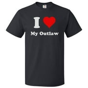 I Heart My Outlaw T-shirt - I Love My Outlaw Tee Gift