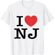 I Heart NJ Love New Jersey T-Shirt