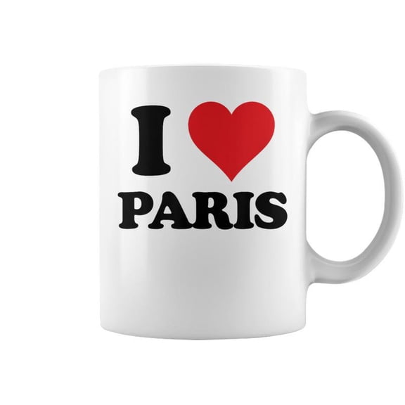 I Heart Paris First Name I Love Personalized Stuff Coffee Mugs