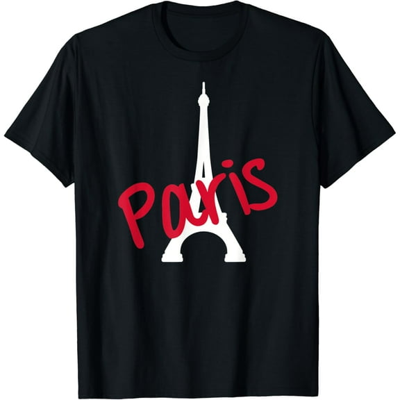 I Heart Paris Floral Heart T-Shirt