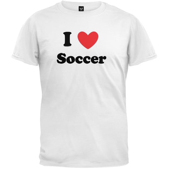 I Heart Soccer T-Shirt - Large