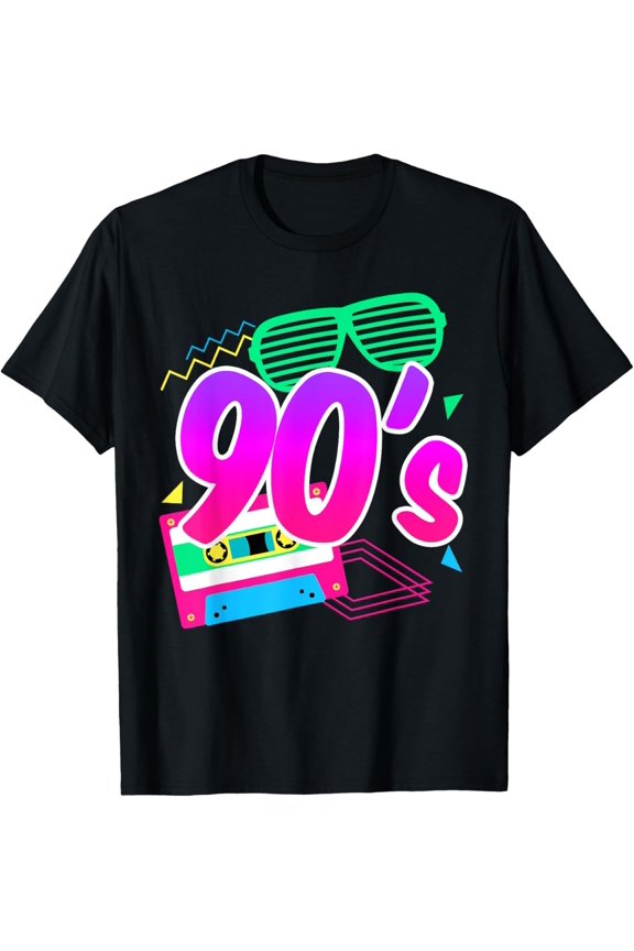 I Heart The Nineties Retro 90s Graphic T-Shirt