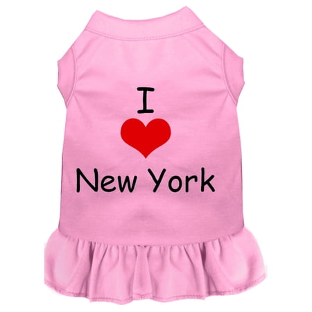 I Heart York Screen Print Dress