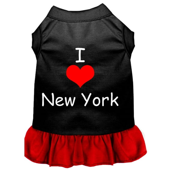 I Heart York Screen Print Dress