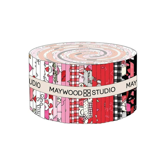 I Heart You 2.5" Strips Jelly Roll (40 pcs)