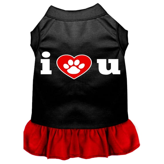 I Heart You Screen Print Dress