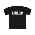 thumbnail image 1 of I Herp What’s your special power Unisex T-shirt S-3XL Herping Herper, 1 of 2