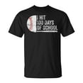 thumbnail image 1 of I Hit 100 Days Of School Baseball 100th Day Of School Boys T-Shirt – Fun Sports Milestone Tee, Cool Baseball Celebration Shirt for Kids, Motivational School Spirit Apparel for Boys, 1 of 3