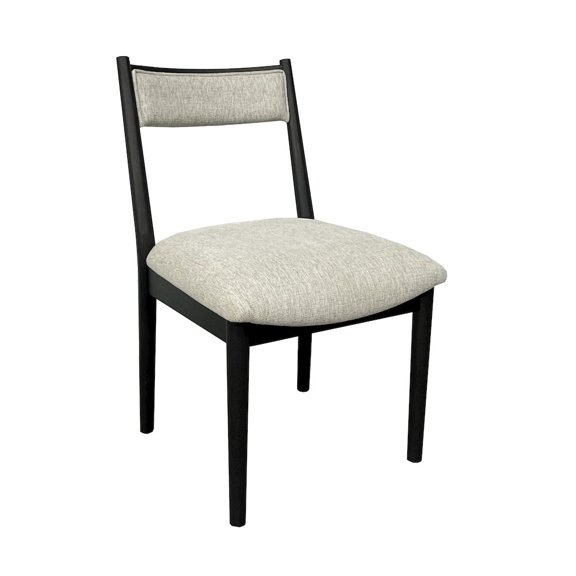 I Home Furnishings Aurora Peppercorn Cresent Chair