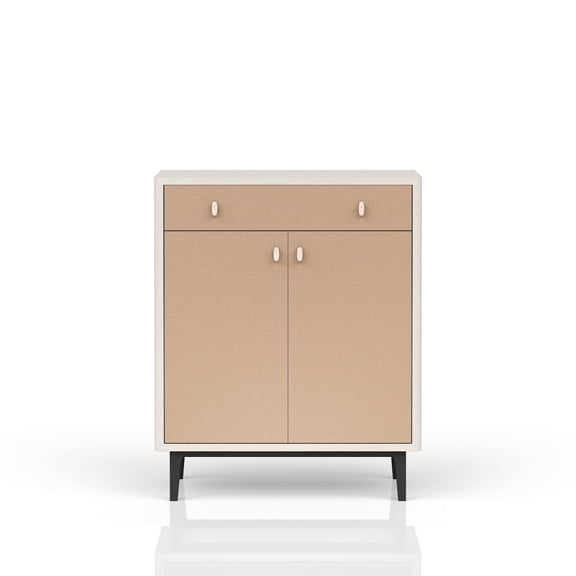 I Home Furnishings Elements Bar Cabinet - In Vanilla Finish