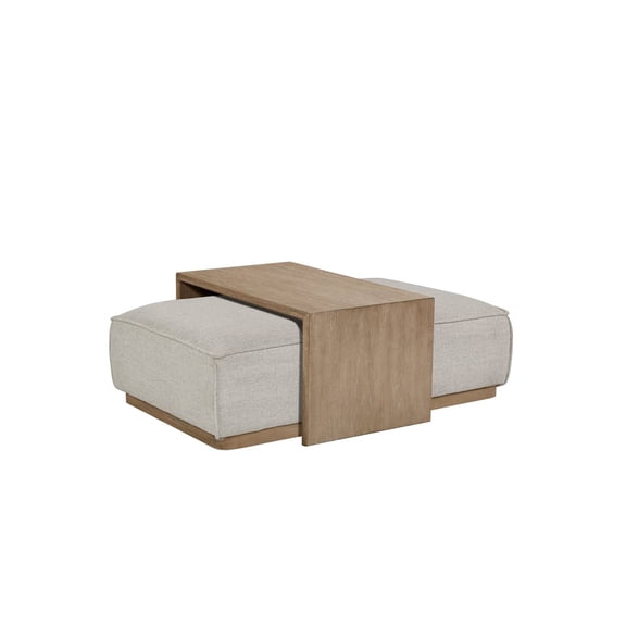 I Home Furnishings Elements Ottoman In Finish