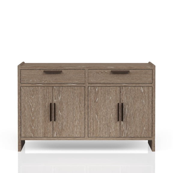 I Home Furnishings Elements Server - In Cocoa Finish