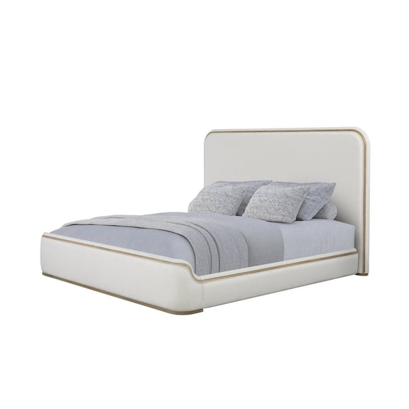 I Home Furnishings Transitional Elements Elements King Upholstered Bed