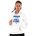 thumbnail image 1 of I Hope A Cure Breast Cancer Awareness Women Plus Size Graphic Pullover Hoodie Brisco Brands 5X, 1 of 4