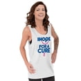 thumbnail image 1 of I Hope For A Cure Breast Cancer Awareness Tank Top Tee Shirt Women Brisco Brands, 1 of 2