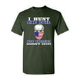 thumbnail image 1 of I Hunt The Evil You Pretend Doesn't Exist USA Flag DT Adult T-Shirt Tee, 1 of 2