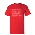 thumbnail image 1 of I Identify as Someone Sarcastic Humor Graphic Novelty Funny Youth T Shirt, 1 of 5