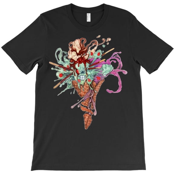 I Is For Imploding Ice Cream Cone Funny Sarcastic Quote Humor H32762 T-Shirt, for Men and Women, Up to Size 5XL