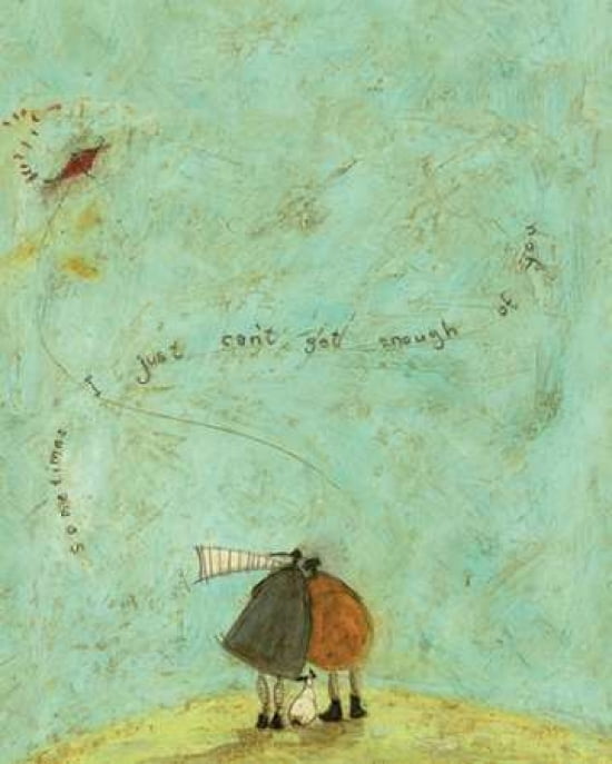 I Just Cant Get Enough of You Canvas Art - Sam Toft (24 x 30)