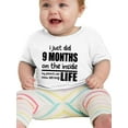 thumbnail image 1 of I Just Did 9 Months Inside T-Shirt Infant -Smartprints Designs,  12 Months, 1 of 4