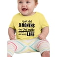 thumbnail image 1 of I Just Did 9 Months Inside T-Shirt Infant -Smartprints Designs,  18 Months, 1 of 4