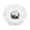 thumbnail image 1 of I Just Got Hit By A Deer Funny Accident Car Animal Deer Sweatshirt, for men & women, up to size 5XL, 1 of 3