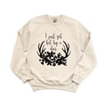 thumbnail image 1 of I Just Got Hit By A Deer Funny Accident Car Animal Deer Sweatshirt, for men & women, up to size 5XL, 1 of 3