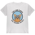 thumbnail image 1 of I Just Love Yorkshire Terriors Dog Youth T Shirt White Youth X-SM, 1 of 1