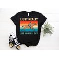 I Just Really Like Horses T-Shirt, Equestrian Vaulting Gifts, Horse ...
