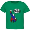 thumbnail image 1 of I Just Really Like Superheroes Okay? Toddler T Shirt Kelly Green 2T, 1 of 1