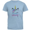 thumbnail image 1 of I Just Really Like Unicorns ok? Mens T Shirt Light Blue 3X-LG, 1 of 1