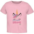 thumbnail image 1 of I Just Really Like Unicorns ok? Toddler T Shirt Light Pink 4T, 1 of 1