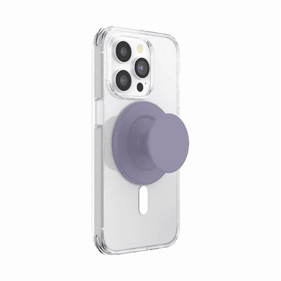 PopSockets Phone Grip for MagSafe, Magnetic Holder, Phone Stand, Purple - Soft Touch Dusk