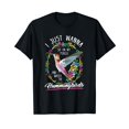thumbnail image 1 of I Just Wanna Sit On My Porch And Watch The Hummingbirds Tee Shirt Hummingbirds Cute Flower, 1 of 4