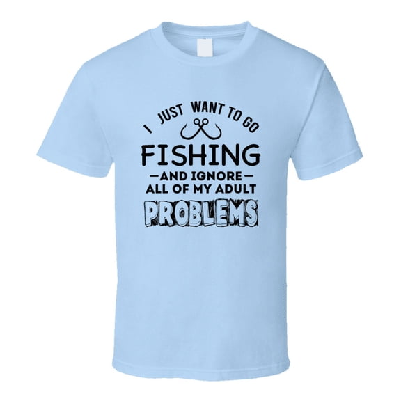 TrendyTees Unisex Short Sleeve Fishing T-Shirt, 2XL
