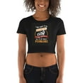 thumbnail image 1 of I Just Want To Go Riding And Forget My Adult Problems Crop Tee, 1 of 1