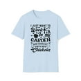 thumbnail image 1 of I Just Want To Work In My Garden, Gildan Unisex T-Shirt, Graphic Tee, S-3XL, 1 of 3