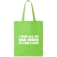 thumbnail image 1 of I Keep All My Dad Jokes Cotton Canvas Tote Bag, 1 of 1