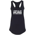 thumbnail image 1 of I Keep All My Dad Jokes Racerback Tank, 1 of 2