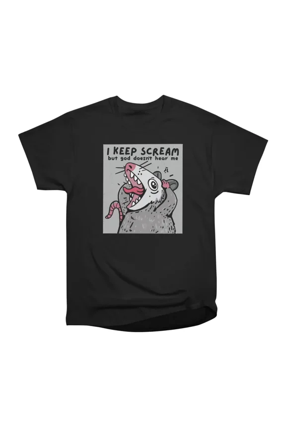 I Keep Scream T-Shirt Tee Gift For Him Merch For Her Apparel For Friend